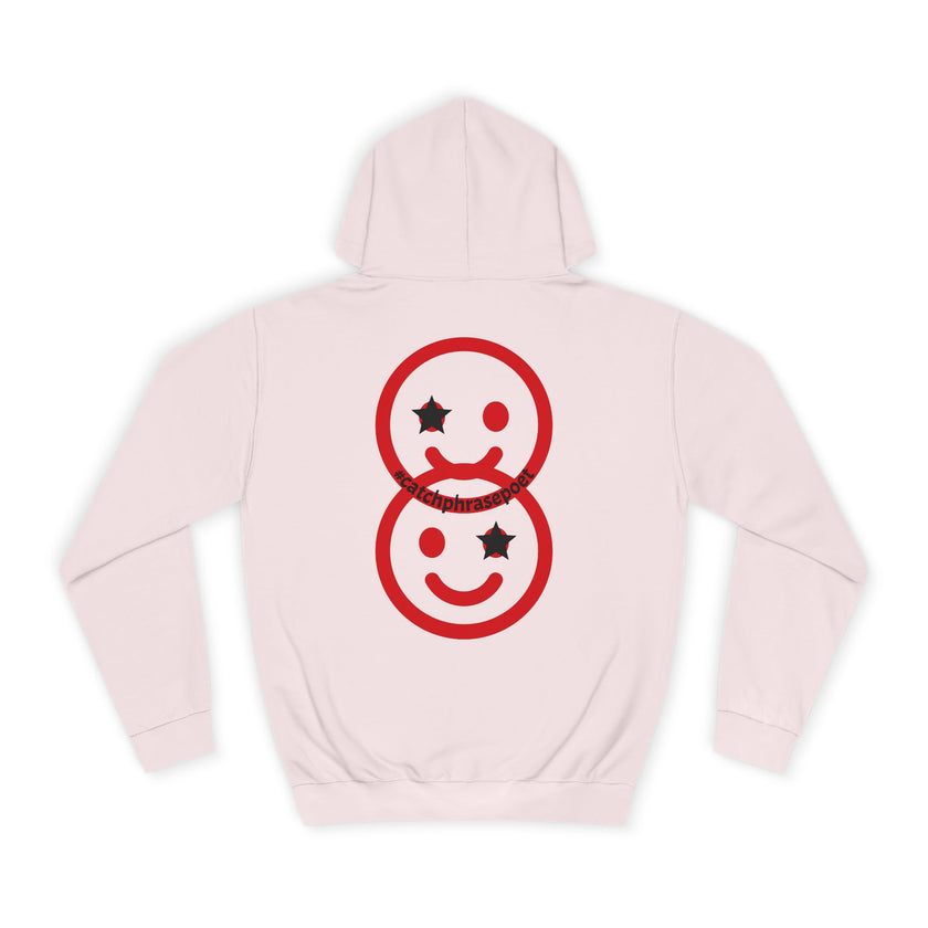 Smiley Duo Hoodie — Playful Star-Eye Graphic Pullover