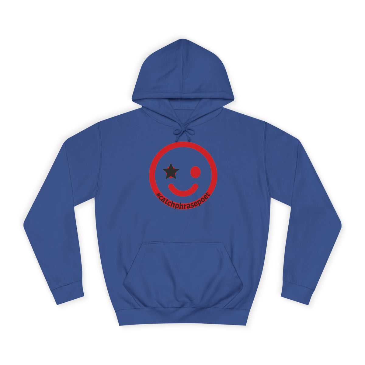 Smiley Duo Hoodie — Playful Star-Eye Graphic Pullover