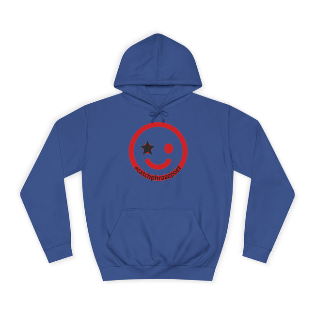 Smiley Duo Hoodie — Playful Star-Eye Graphic Pullover