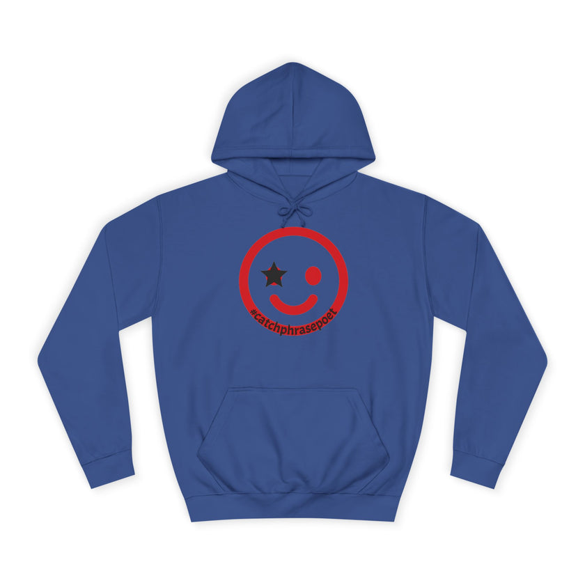 Smiley Duo Hoodie — Playful Star-Eye Graphic Pullover
