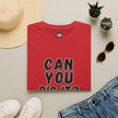 'Can You Dig It' retro tee, lifestyle view