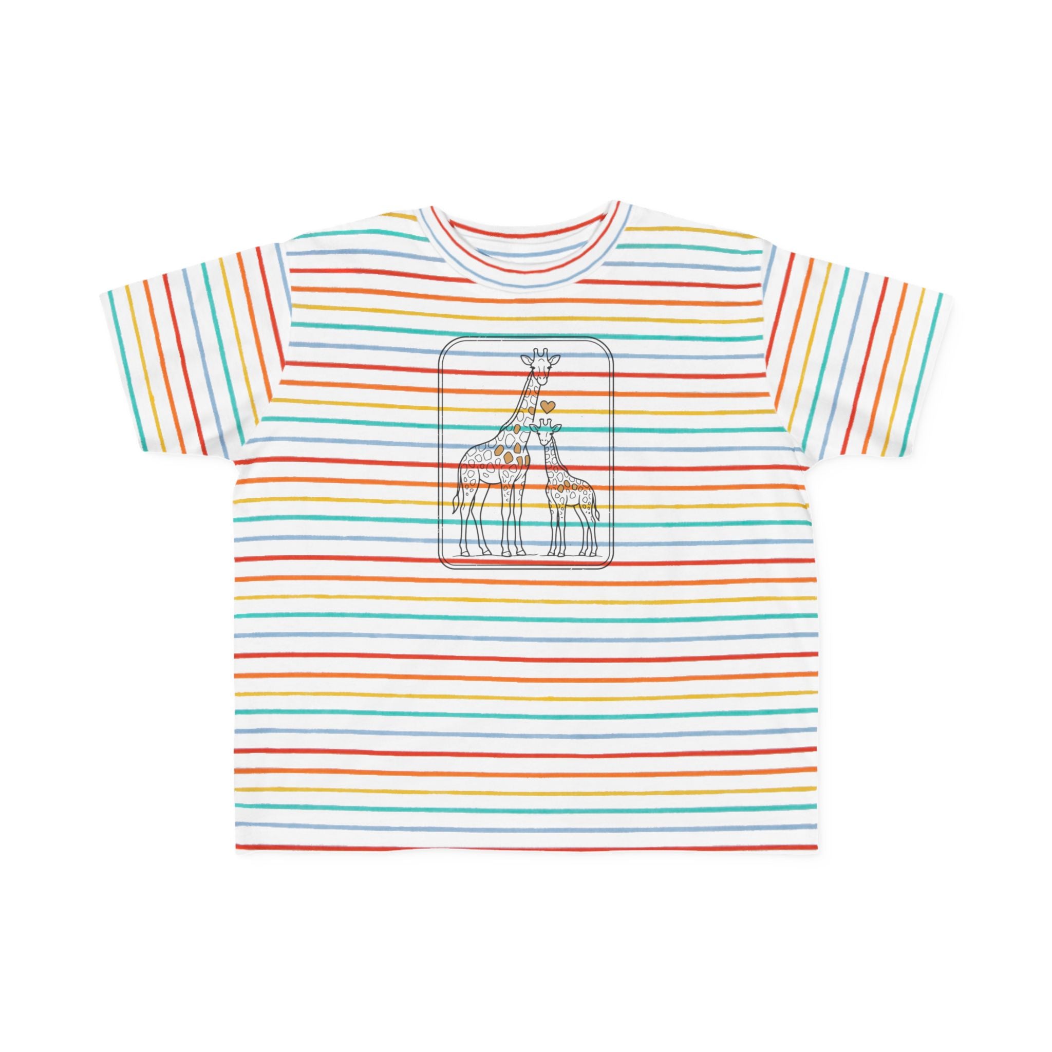 Toddler Giraffe Tee — Cute Safari Animal Graphic Shirt