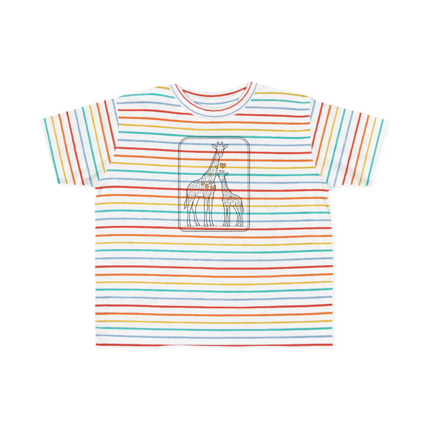 Toddler Giraffe Tee — Cute Safari Animal Graphic Shirt