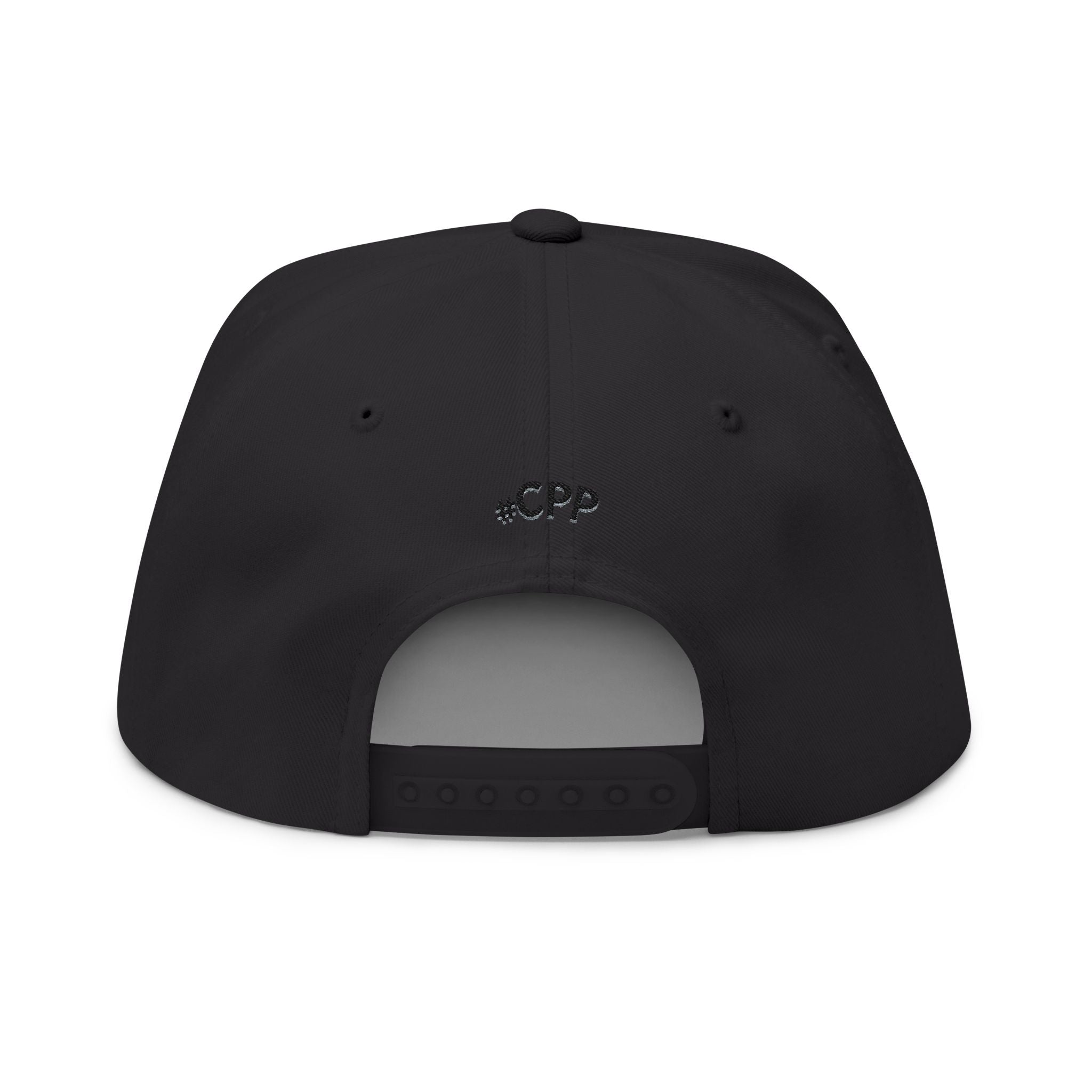 Embroidered 'Subscribe' Red TV Patch Flat Bill Cap