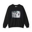 Treble guitar crewneck, worn casual styling