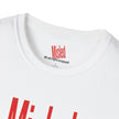 Misled T-Shirt — Bold Red Minimal Graphic Tee