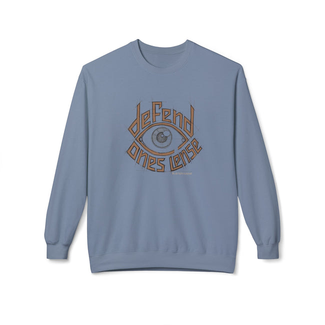 Defend One's Sense Sweatshirt — Gothic Eye Graphic Crewneck