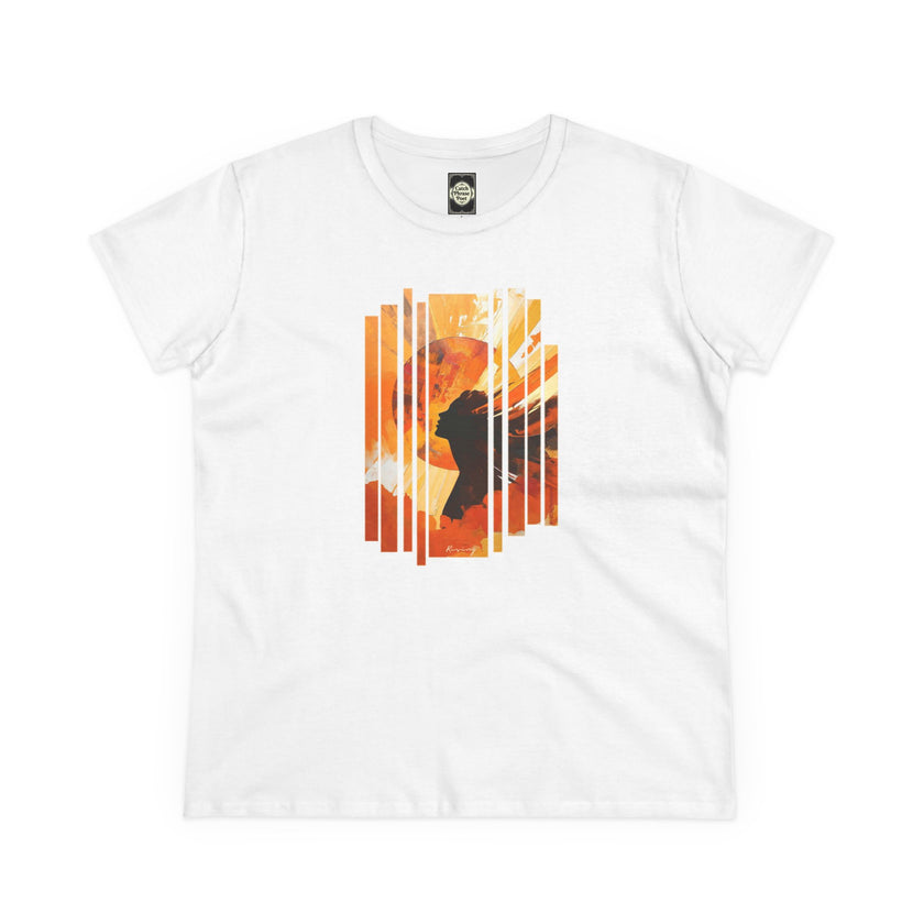 Sunset Goddess Rising — Women's Graphic Tee