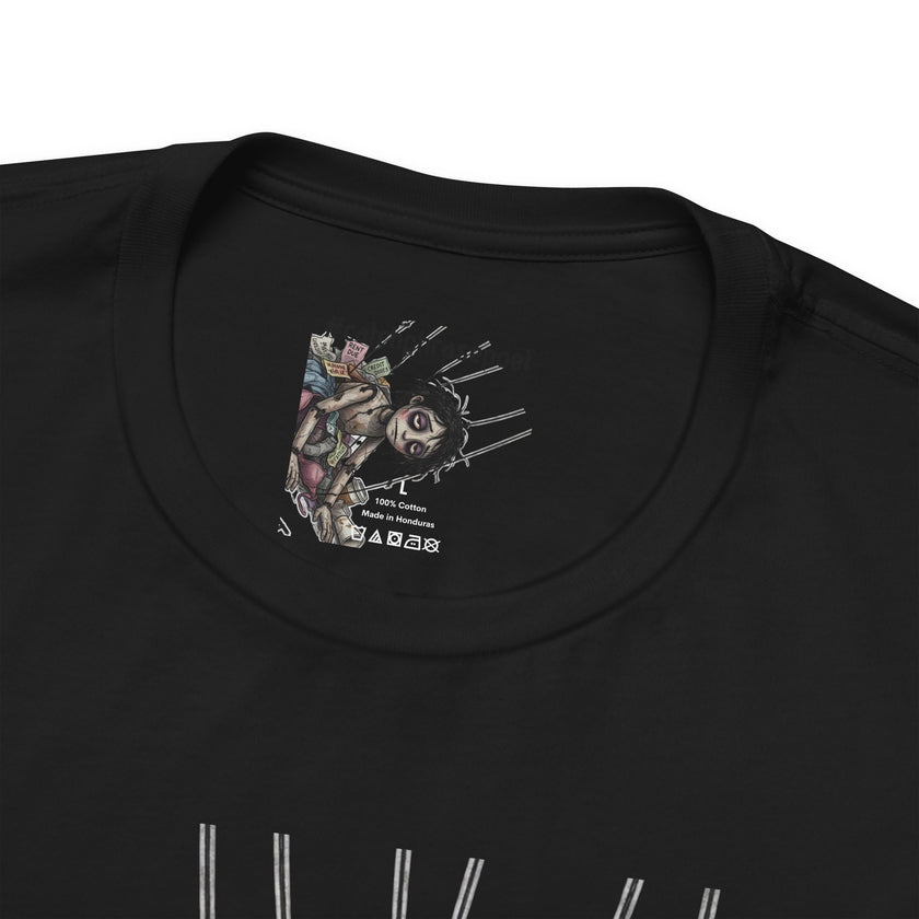 I Hate Adulting T‑Shirt — Cute Creepy Doll Graphic Tee for Adults Who Hate Responsibilities