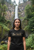 Be Still Tee — White Inspirational Graphic T‑Shirt