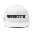 Embroidered 'Subscribe' Red TV Patch Flat Bill Cap