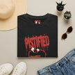 T-Shirt — 'Pistified' Graphic Tee with Grinning Skull Design