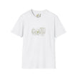 Growth Floral Typography T-Shirt | Botanical Plant Lettering