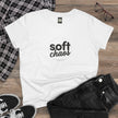 Soft Chaos Women’s Tee — Minimal Graphic Cotton Shirt