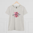 Gentle But Not Delicate Tee | Floral Script Feminist Shirt