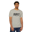 ART Subsidized Graphic T-Shirt — Retro Collegiate Lettering Tee