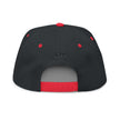 Embroidered 'Subscribe' Red TV Patch Flat Bill Cap