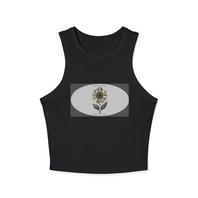 Sunflower Graphic Racer Tank Top