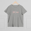 Still Sweet Women's Tee — Retro Script Maple Gray T-Shirt