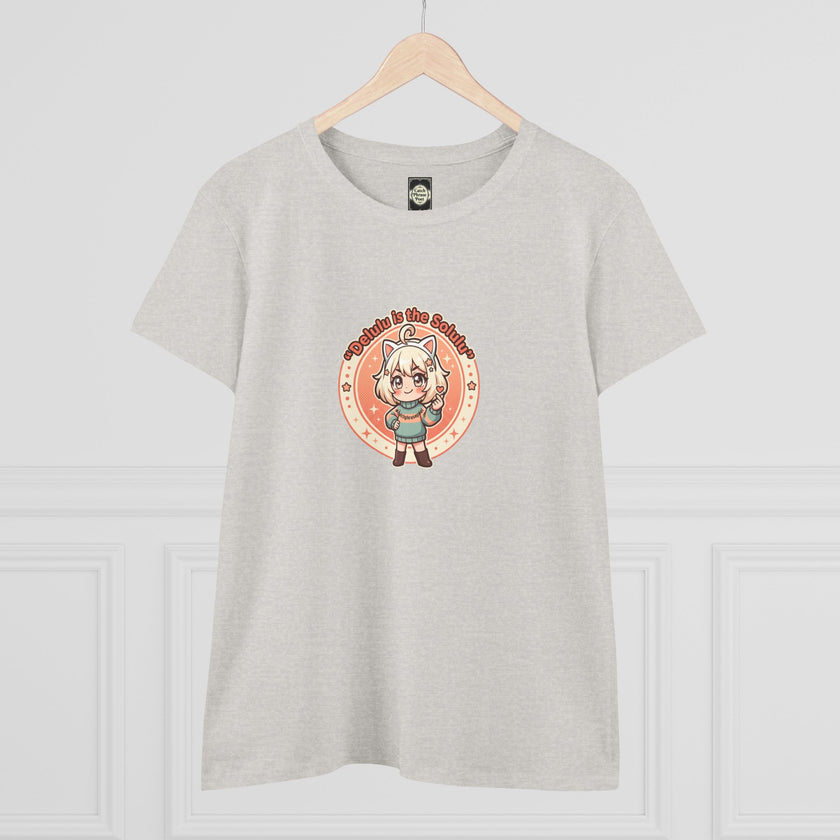 Cute Anime Catgirl Tee — 