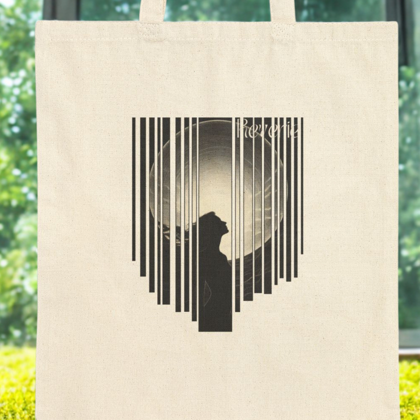 Reverie Moon Dream tote bag | Cotton Canvas Tote Bag