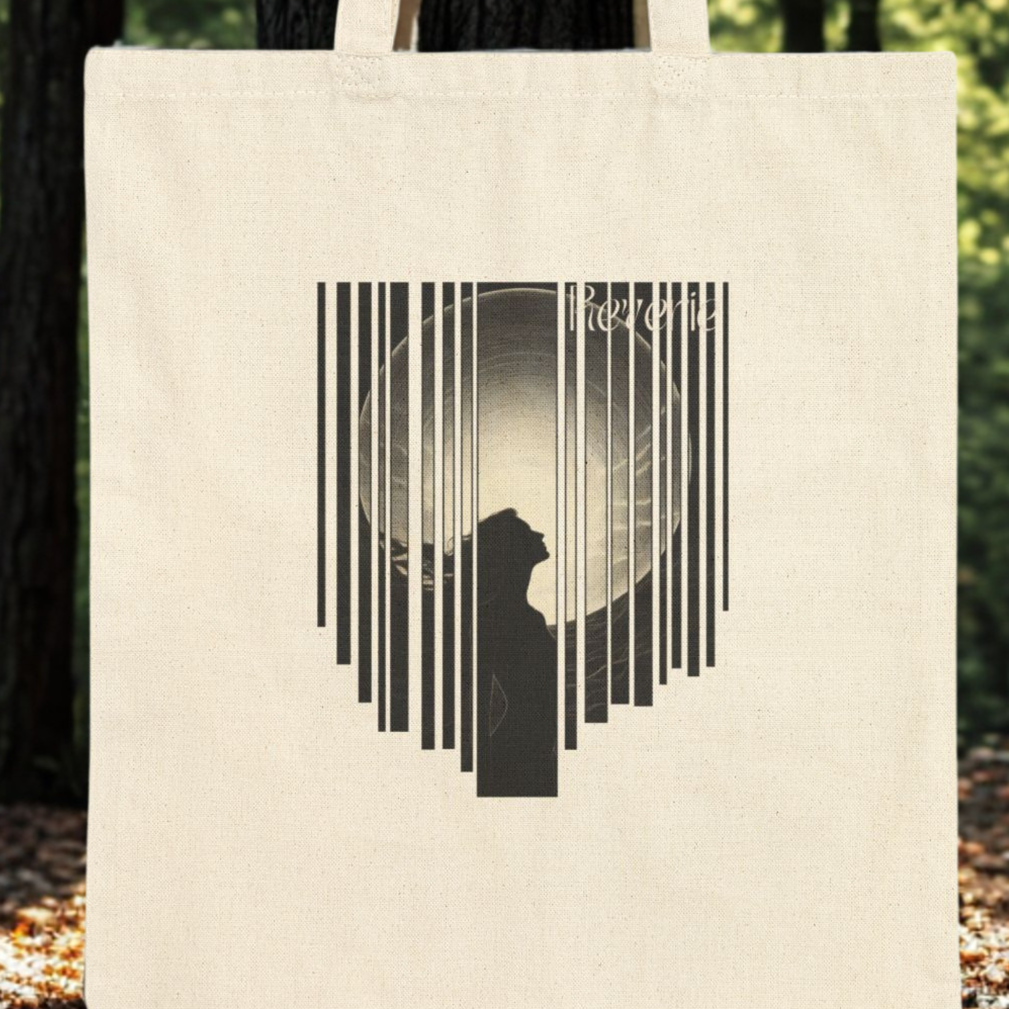 Reverie Moon Dream tote bag | Cotton Canvas Tote Bag