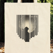 Reverie Moon Dream tote bag | Cotton Canvas Tote Bag