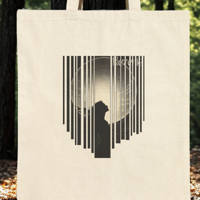 Reverie Moon Dream tote bag | Cotton Canvas Tote Bag