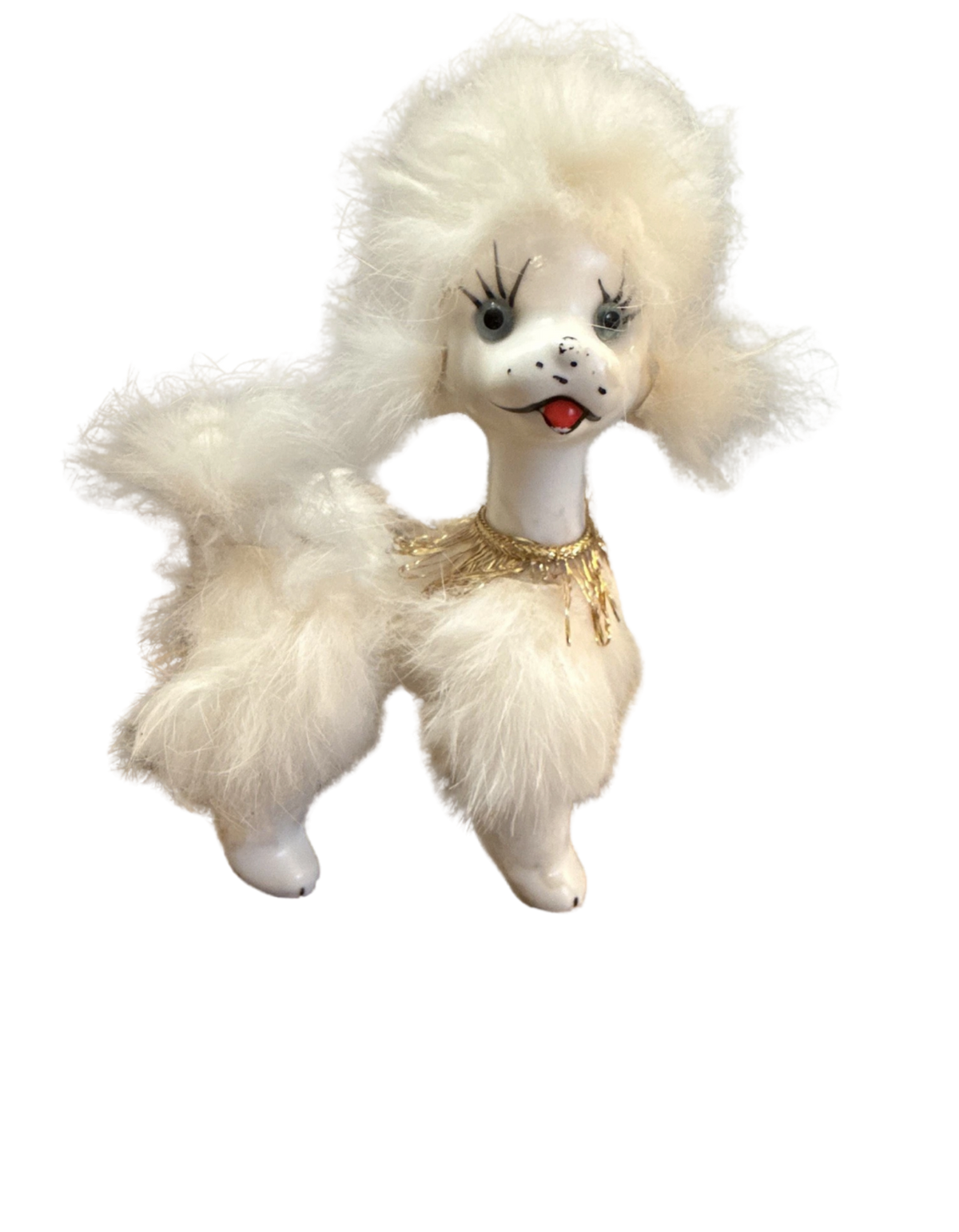 Fluffy White Poodle Tee | Cute Puppy Graphic Shirt