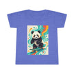 Skateboarding Panda Toddler T-Shirt, Cute Kids Shirt, Fun Gift for Toddlers, Birthday Present, Animal Tee, Playful Apparel