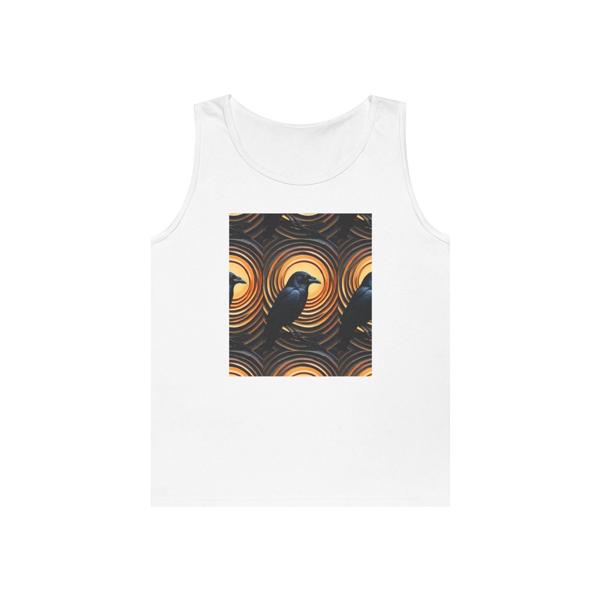 Raven Print Tank Top