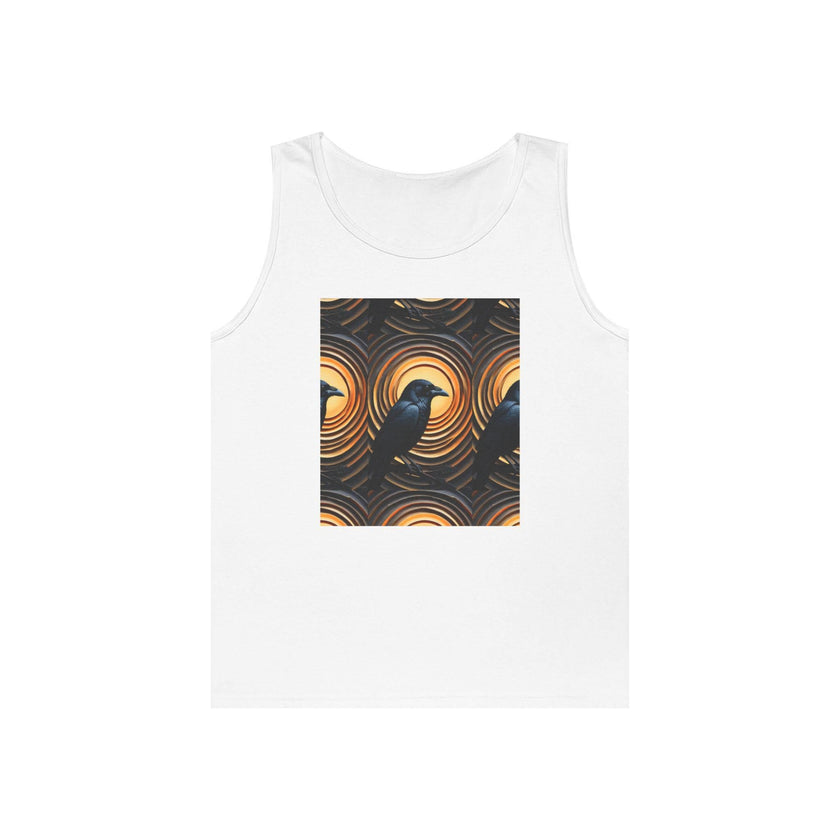 Raven Print Tank Top