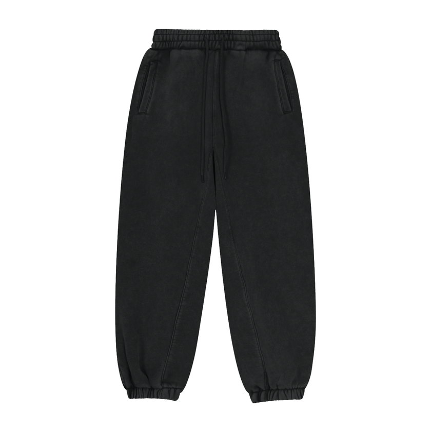 Fleeced Jogger Sweatpants | Catch Phrase Poet Clothind