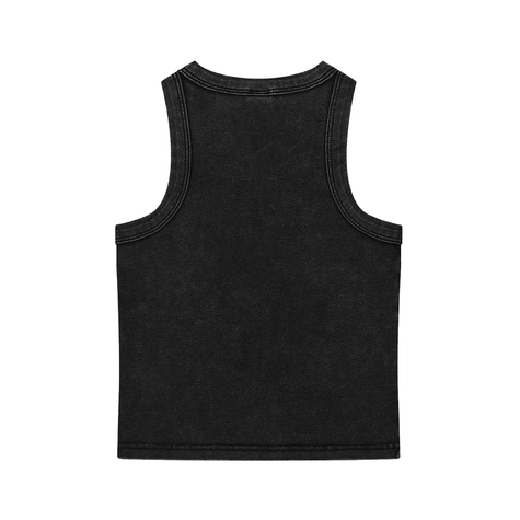 Radicalized By Music Women's Streetwear Snow Washed Ribbed Crop