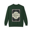 Catch Phrase Poet Crewneck Sweatshirt - Unisex Fleece