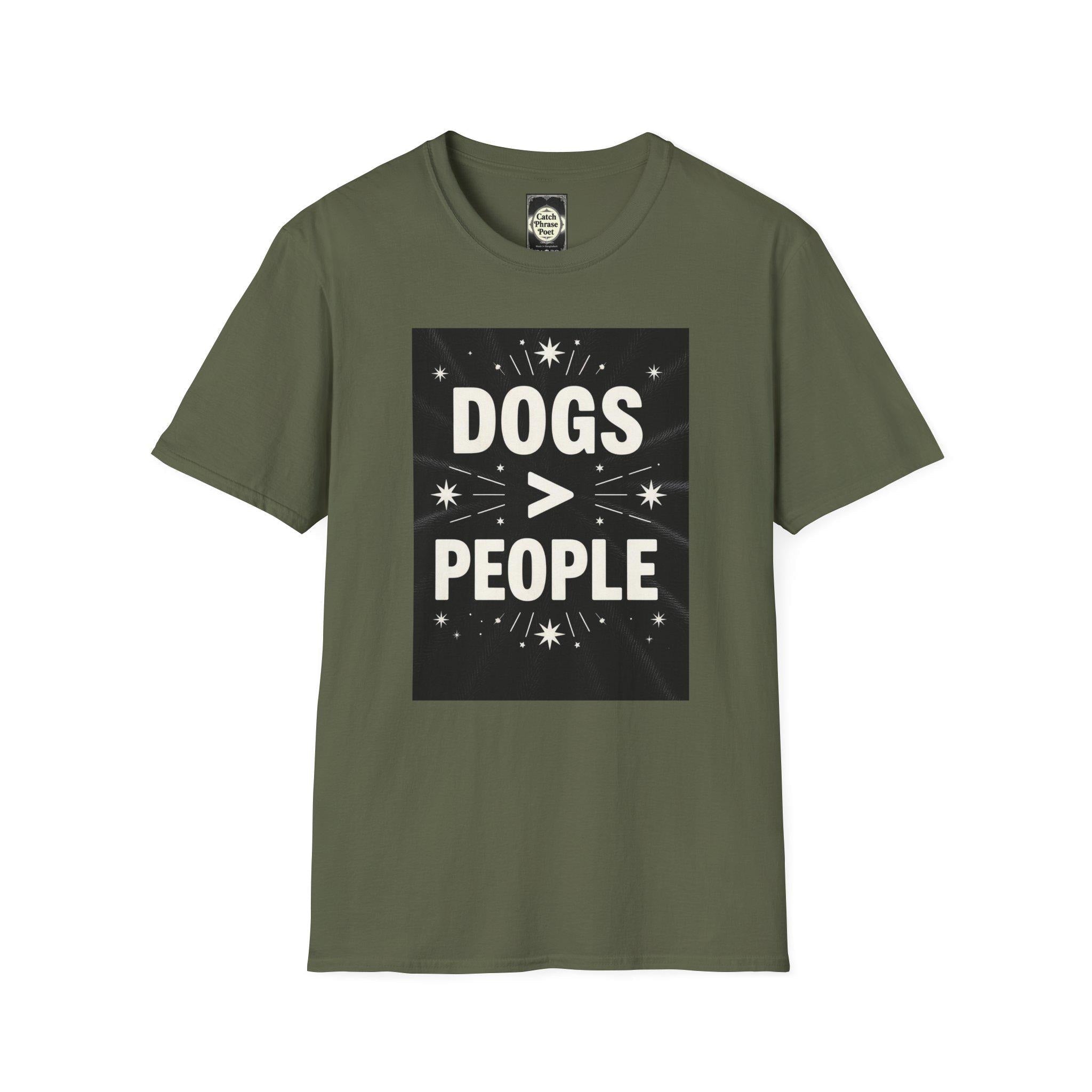 Dogs > People T-Shirt