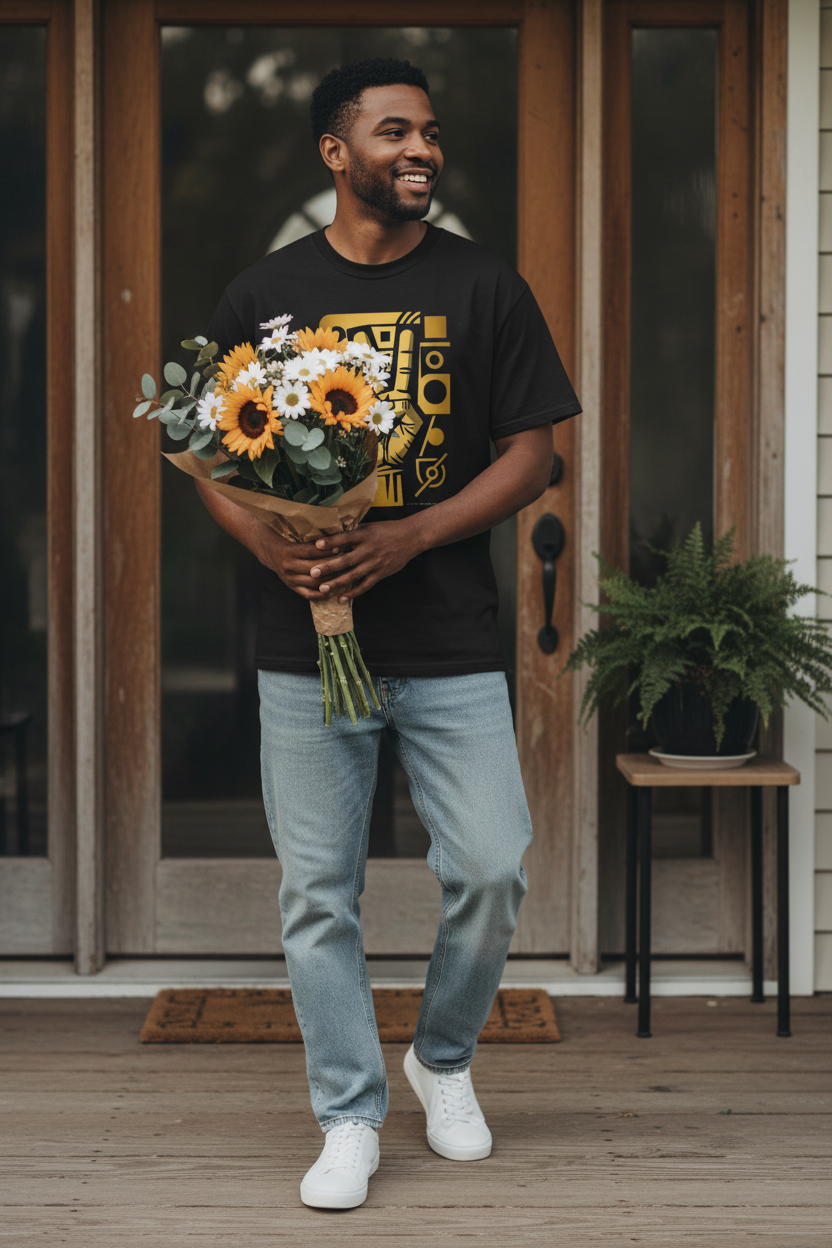 I Come In Peace-Essential Cotton T-Shirt