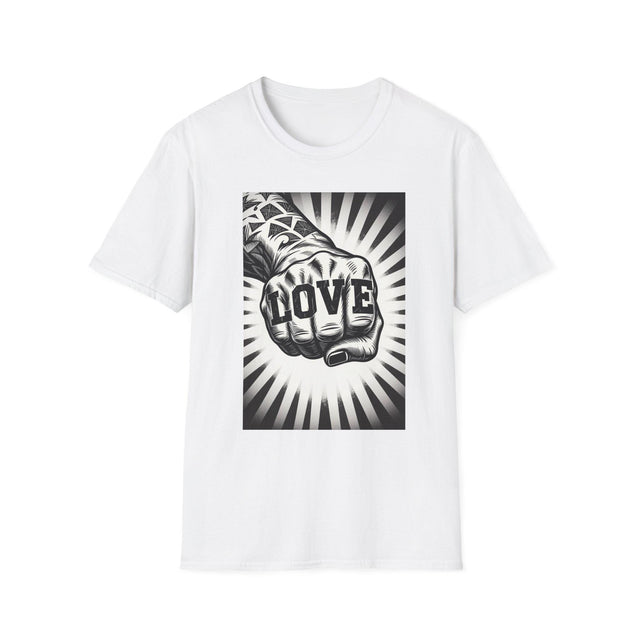 Love Fist Bump T-Shirt: Romantic Valentine's Day Gift