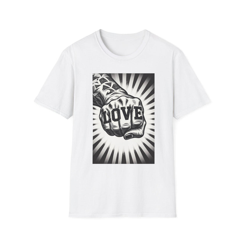 Love Fist Bump T-Shirt: Romantic Valentine's Day Gift
