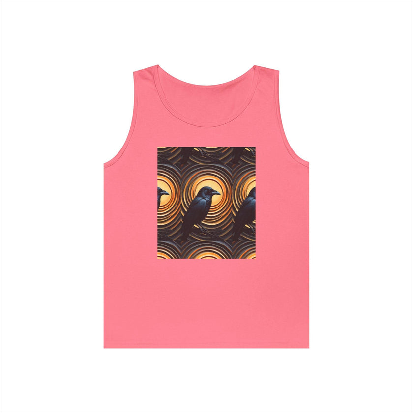 Raven Print Tank Top