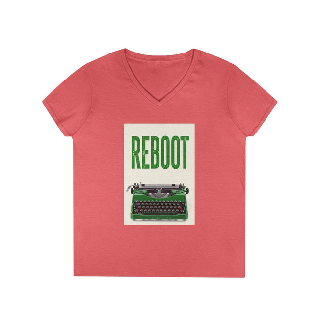 Vintage Typewriter 'Reboot' Graphic Tee