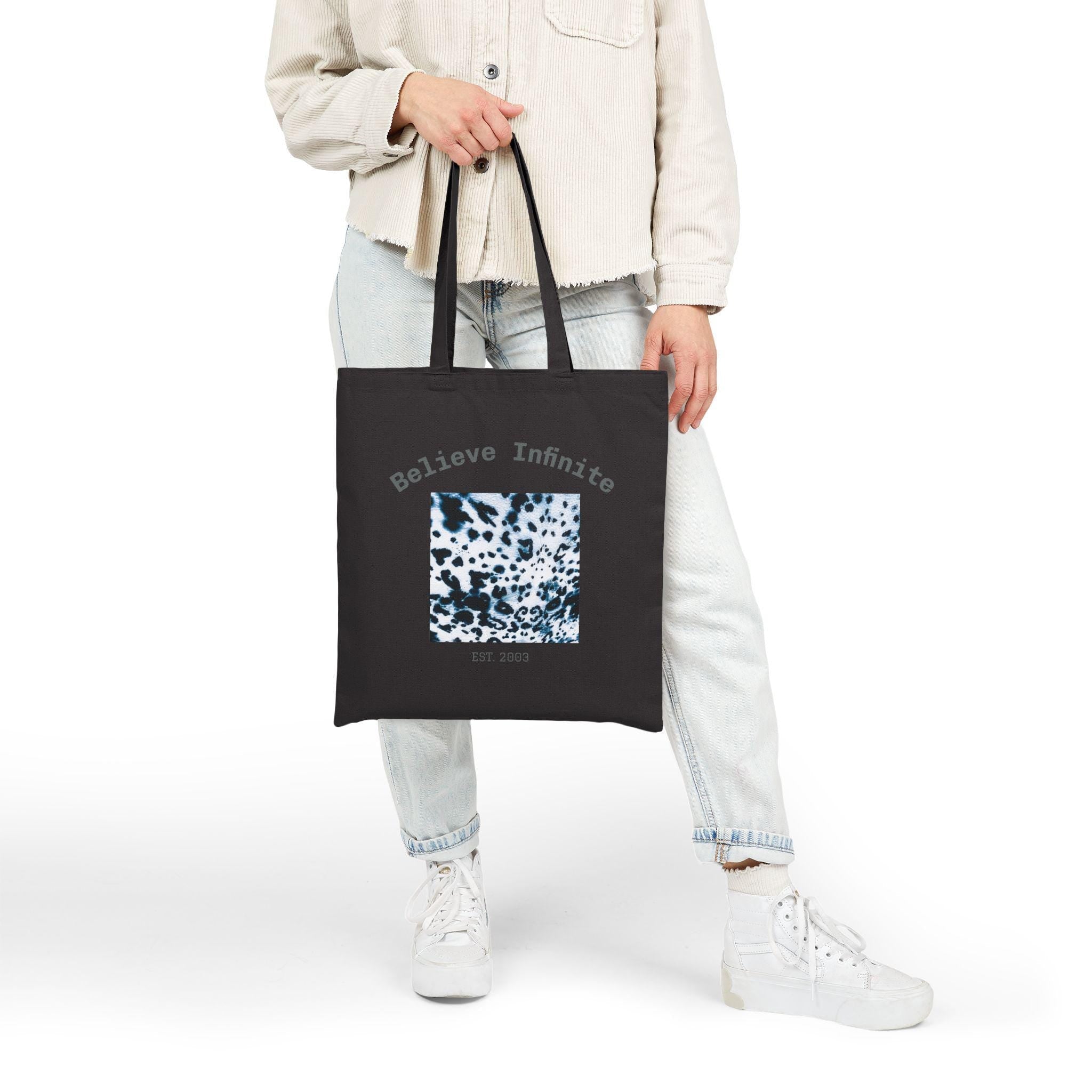 Believe Infinite Cotton Tote Bag