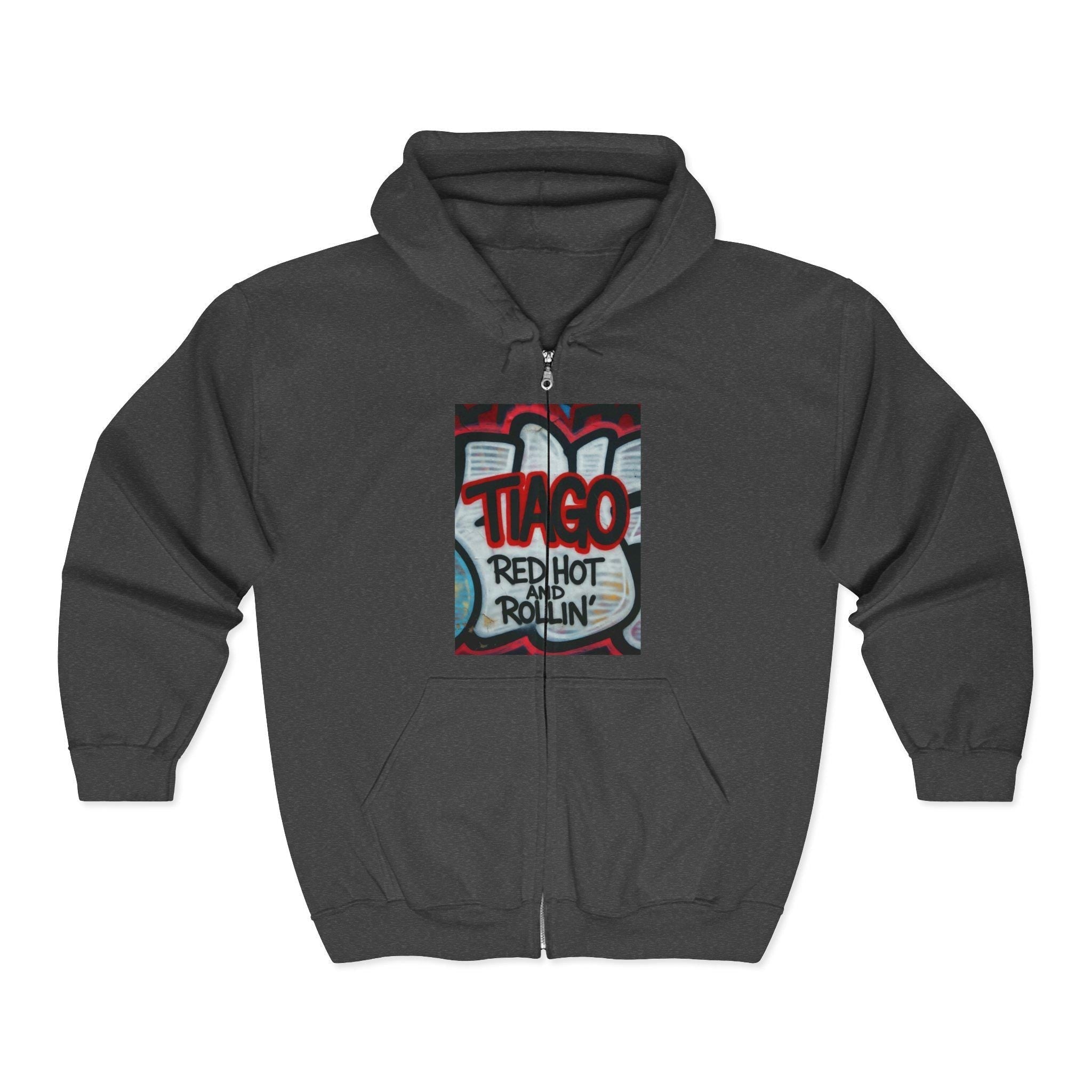 Tiago Graffiti Zip Hoodie