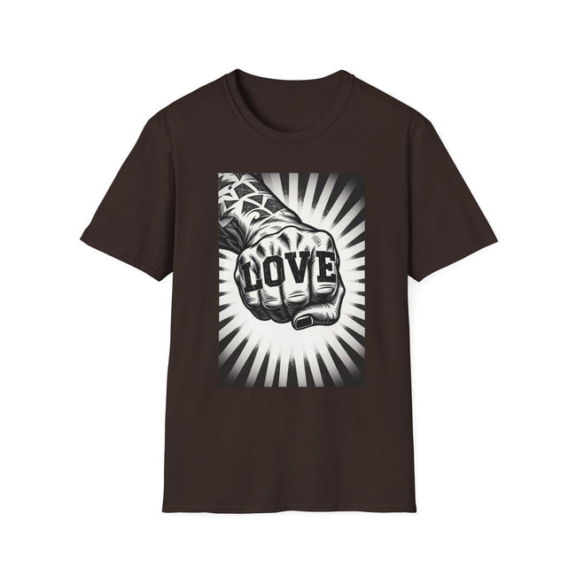 Love Fist Bump T-Shirt: Romantic Valentine's Day Gift