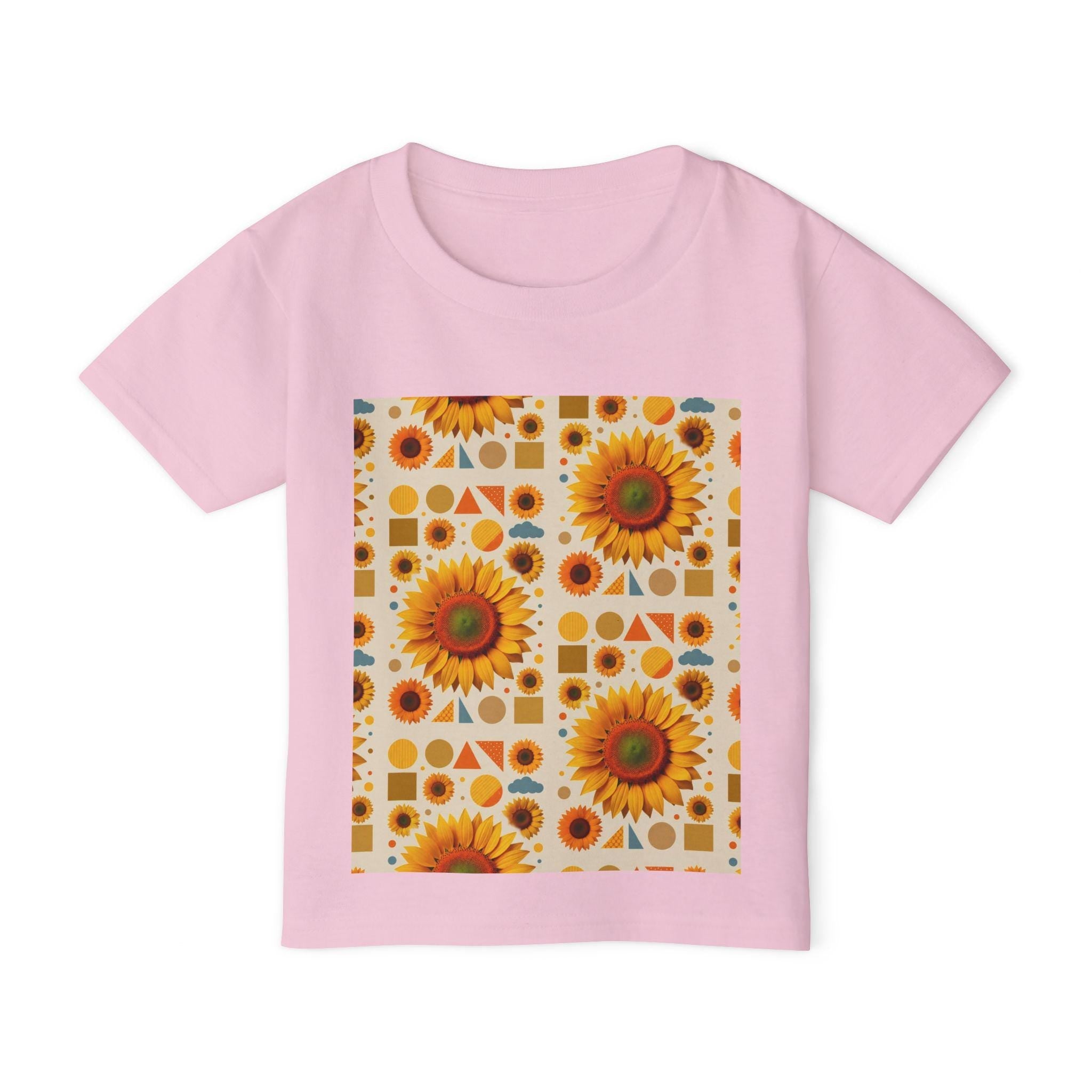 Sunflower Print Toddler T-shirt