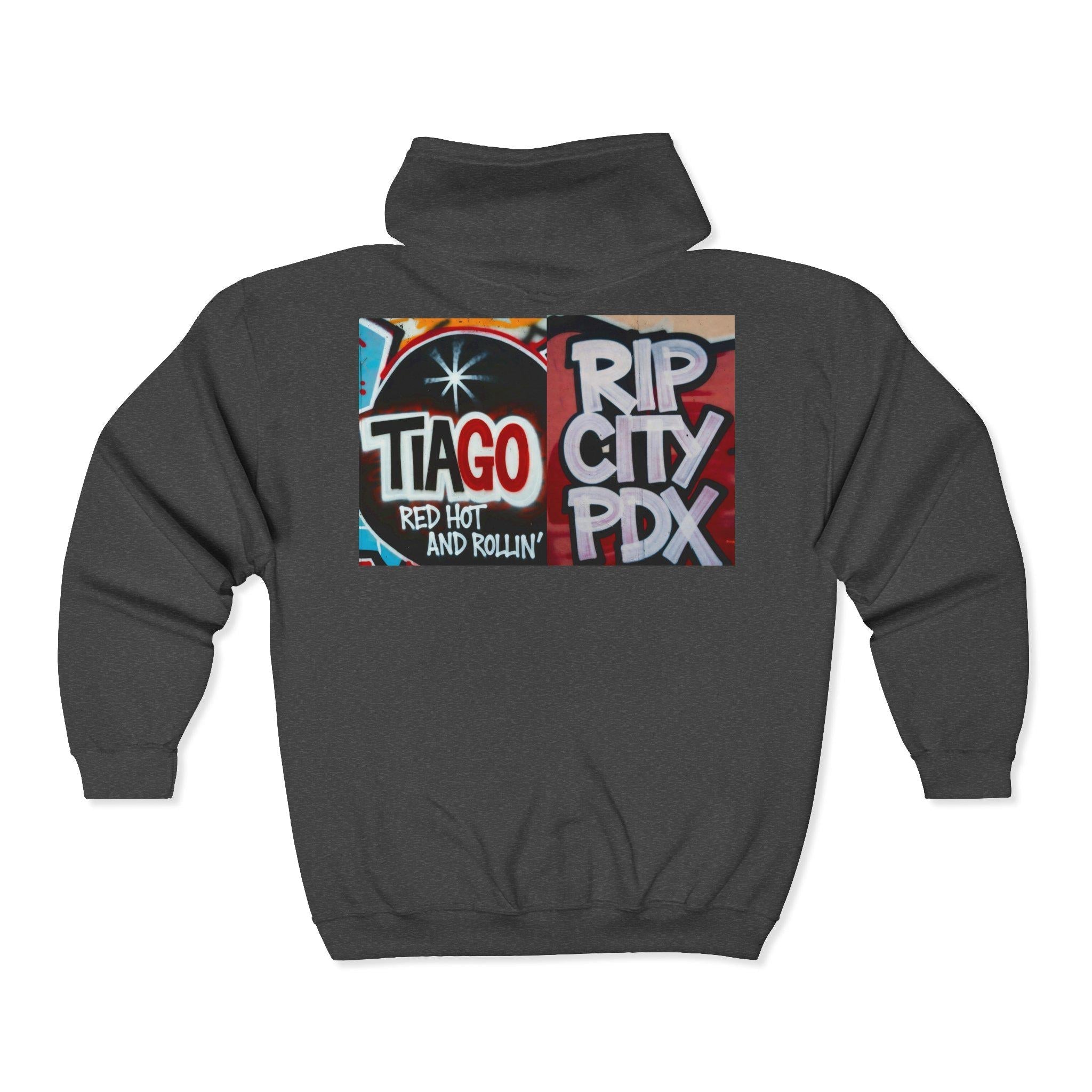 Tiago Graffiti Zip Hoodie