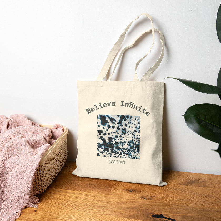 Believe Infinite Cotton Tote Bag