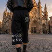 Relaxed Drawstring Three-quarter Sweatpants