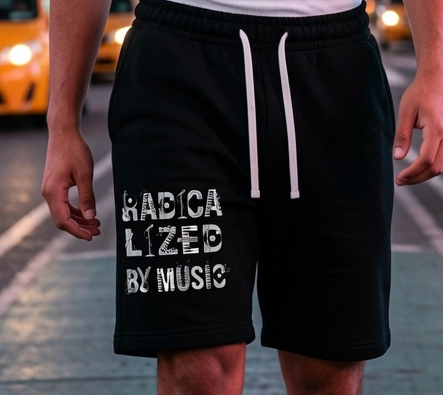 Relaxed Drawstring Three-quarter Sweatpants