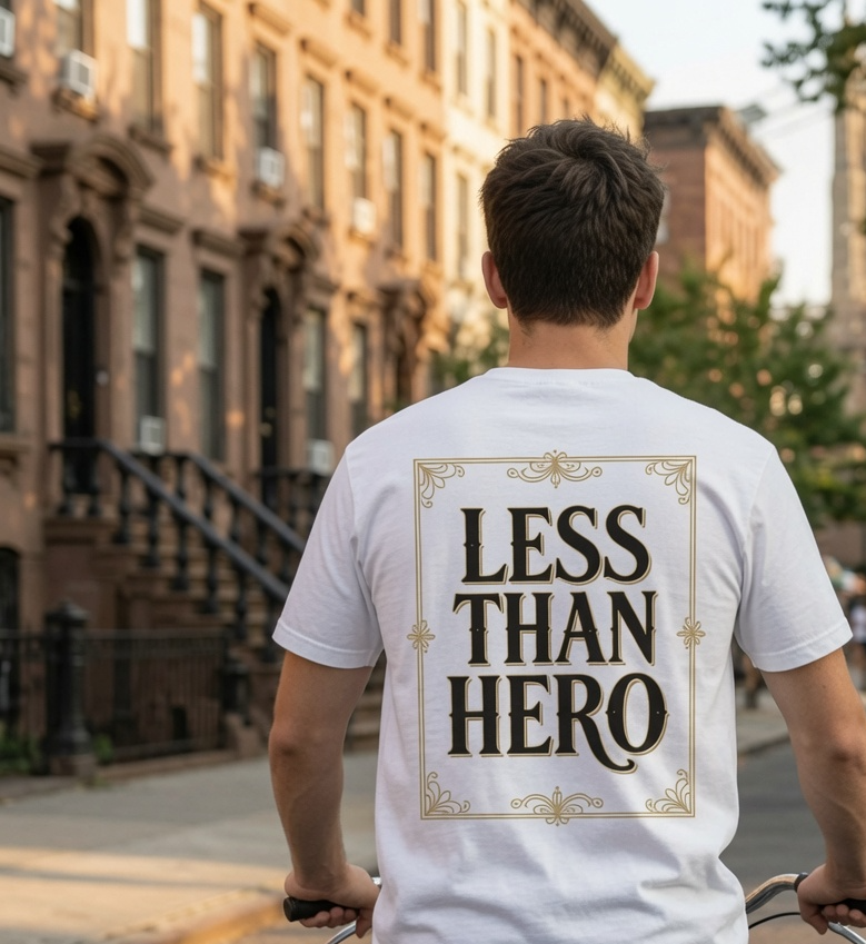 Less Than Hero Unisex Oversized T-Shirt